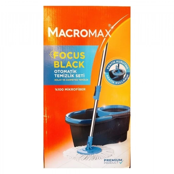 MACROMAX TEMIZLIK SETI FOCUS BLACK EDTION OTMK. ürün görseli 1
