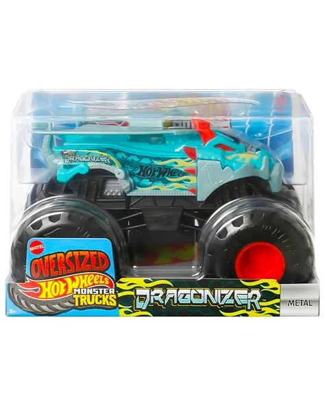 Hot Wheels Monster Trucks Oversized Dragonizer Metal Araç JCC90 ürün görseli 1