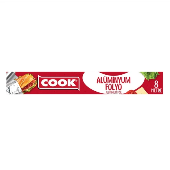 COOK ALUMINYUM FOLYO 8MT 40227 ürün görseli 1