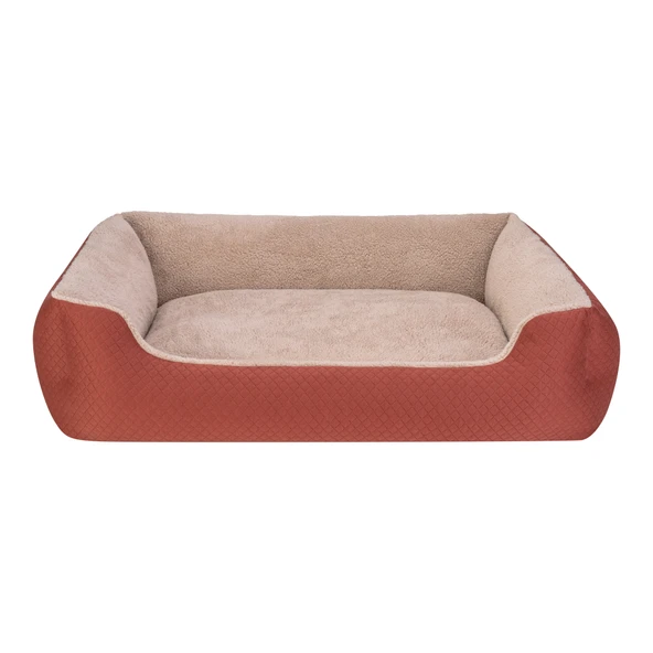 Pet Comfort Bravo Duo  Köpek Yatağı Tarçın/Bej XL 105x80cm ürün görseli 1