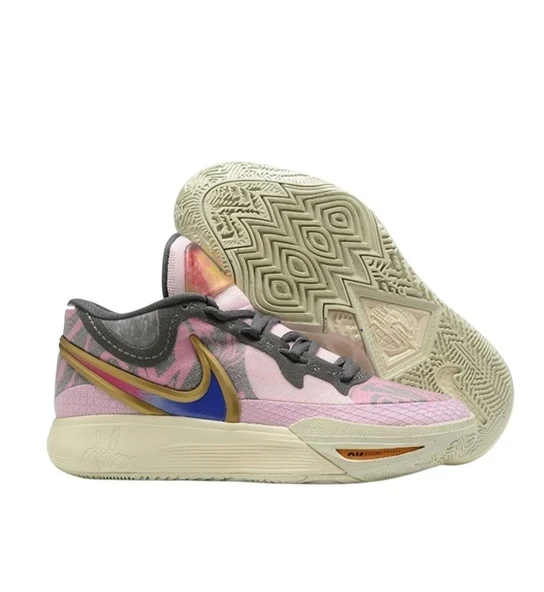 Nike Kyrie 9 Grey Pink - Resim 2