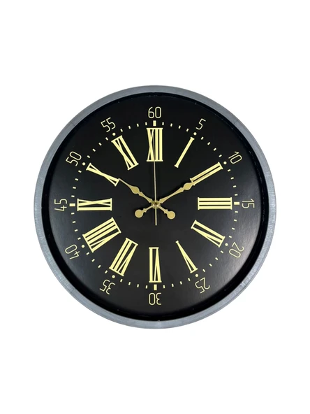 Zentime 36 Cm Gri Dekoratif Duvar Saati - Resim 2