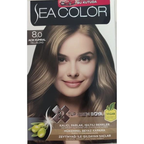 Sea Color Set 8.0 Boya Açık Kumral ürün görseli 1