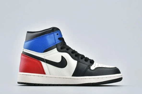 Air Jordan 1 Retro Black/Sail-University Blue-Varsity Red ürün görseli 1