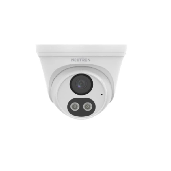 Neutron NEU-IPD223-28A 2mp 2.8mm Sabit Lens Gece Renkli Warm Light H.265+ Sesli IP Dome Kamera ürün görseli 1