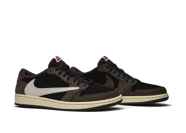 Nike Air Jordan 1 Retro Low OG SP Travis Scott Mocha - Resim 2