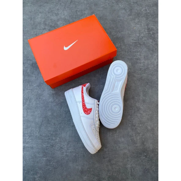 Nike Air Force 1 Low DJ9942 102 Orange Paisley Günlük Spor Ayakkabı - Resim 3