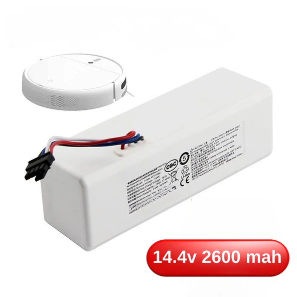 Tnl Xiaomi Mi Vacuum Mop 1c 2in1 Akıllı Robot Süpürge Için Batarya 14.8V 2600MAH Pil ürün görseli 1