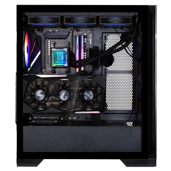 BitFenixMG953 850W 80+Bronze Tempered Glass FRGB USB 3.0 ATX Mid Tower Siyah Kasa BFC-MGB85KKGSK-4F - Resim 5