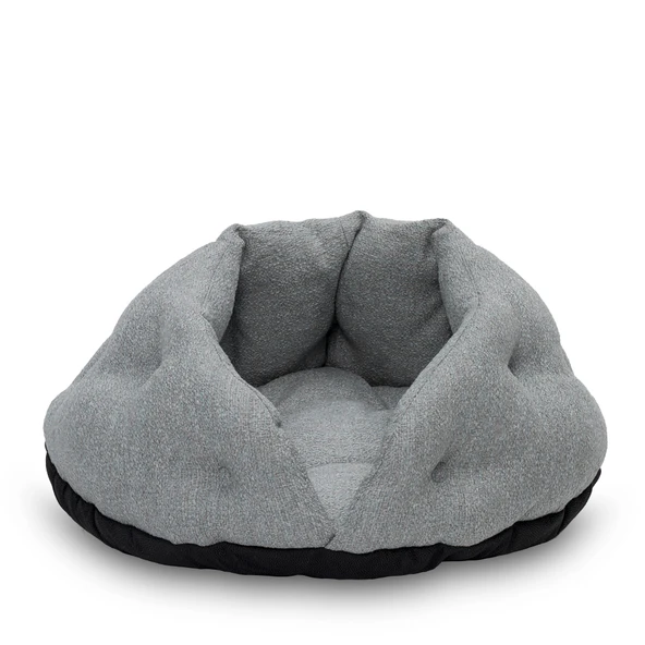 Pet Comfort Paris Gri Kedi ve Köpek Yatağı 60cm ürün görseli 1