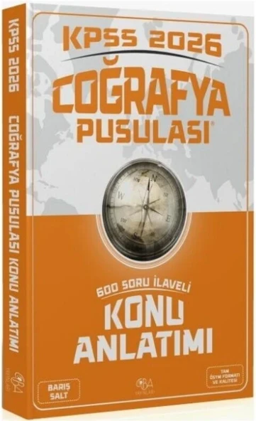 2026 KPSS Coğrafya Pusulası Konu Anlatımı CBA Yayınları ürün görseli 1