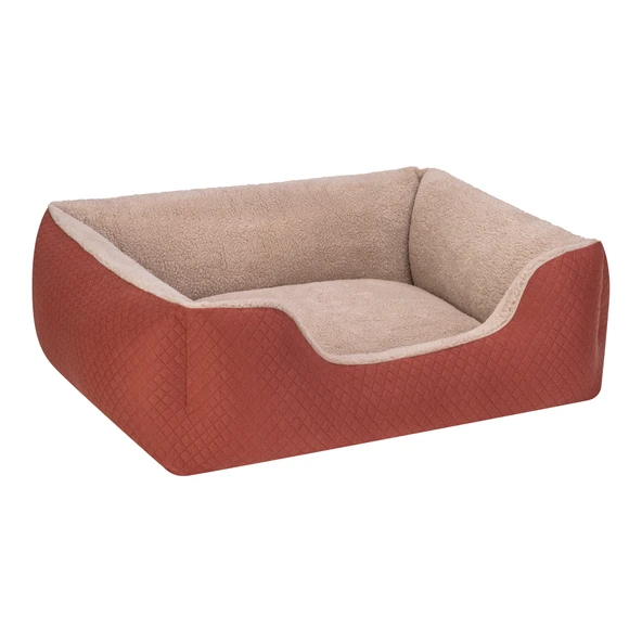 Pet Comfort Bravo Duo  Köpek Yatağı Tarçın/Bej L 90x70cm - Resim 2