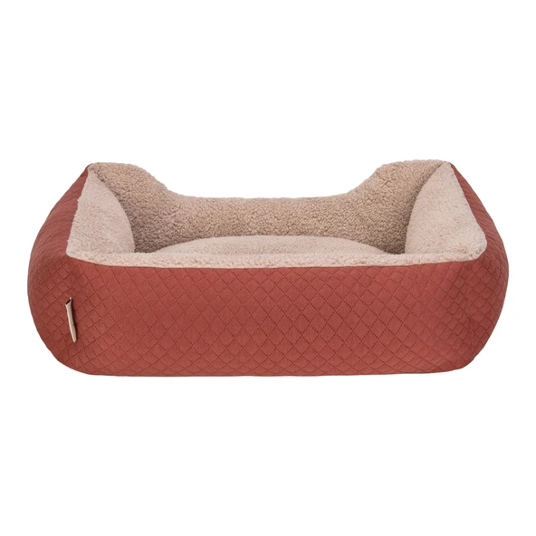Pet Comfort Bravo Duo  Kedi ve Köpek Yatağı Tarçın/Bej S 55x45cm - Resim 3