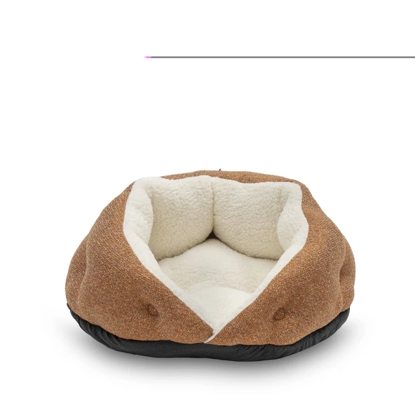 Pet Comfort Paris Terra Kedi ve Köpek Yatağı 50cm ürün görseli 1