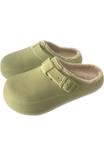 Home Kadın Yeşil Ultrasoft Kaymaz Taban Ev Ofis Terlik ürün görseli 1