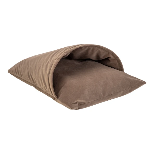 Pet Comfort Cave Kedi Yatağı Kahverengi 65x50cm ürün görseli 1
