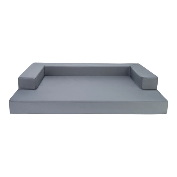 Pet Comfort Gloria Sofa Orthopedik Su Geçirmez Köpek Yatağı, Gri 90x65x8cm ürün görseli 1