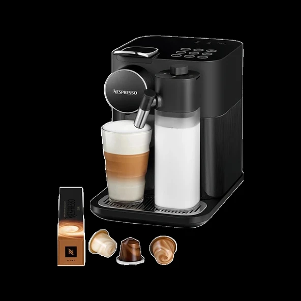 Nespresso F541 Gran Latissima Süt Çözümlü Kahve Makinesi,Siyah ürün görseli 1