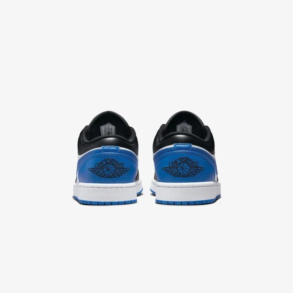 Air Jordan 1 Low Siyah Mavi - Resim 2