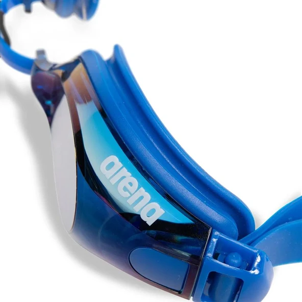Arena Zoom X-Fit Mirror Unisex Mavi Yüzücü Gözlüğü 009439111 - Resim 3