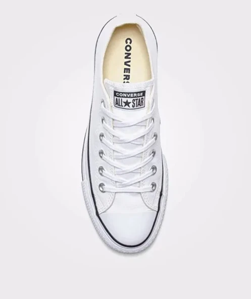 Converse 560251C Chuck Tayl Beyaz Kanvas Kadın Sneaker - Resim 2