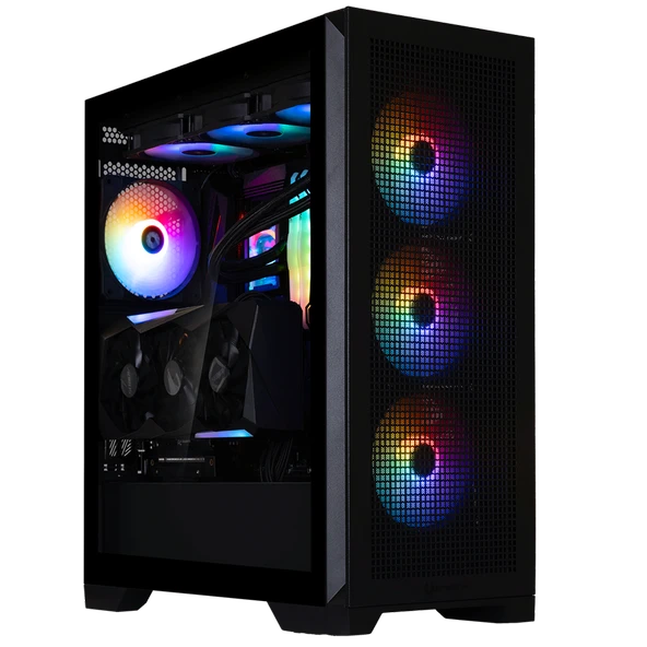 BitFenixMG953 850W 80+Bronze Tempered Glass FRGB USB 3.0 ATX Mid Tower Siyah Kasa BFC-MGB85KKGSK-4F ürün görseli 1