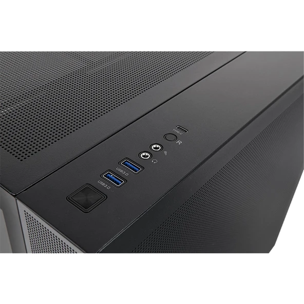 Thermaltake View 380 850W 80+ Gold ARGB USB 3.2 Siyah ATX Mid Tower Kasa CA-3Z2-85M1WE-00 - Resim 5