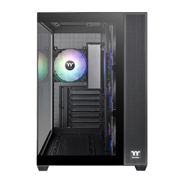 Thermaltake View 380 850W 80+ Gold ARGB USB 3.2 Siyah ATX Mid Tower Kasa CA-3Z2-85M1WE-00 - Resim 2