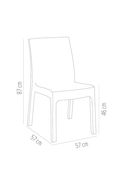 Holiday 2'li Deluxe Kolsuz Sandalye - Resim 2