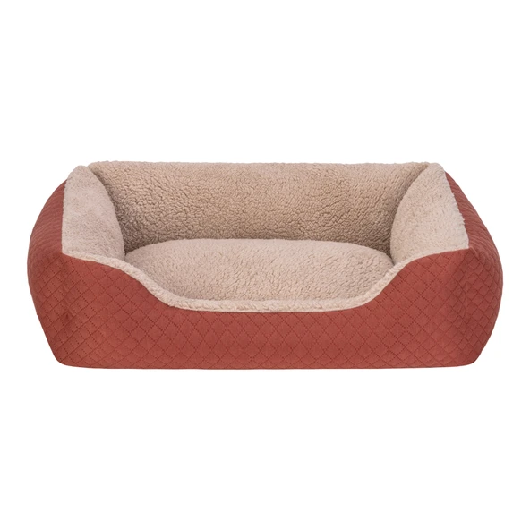 Pet Comfort Bravo Duo  Kedi ve Köpek Yatağı Tarçın/Bej S 55x45cm ürün görseli 1