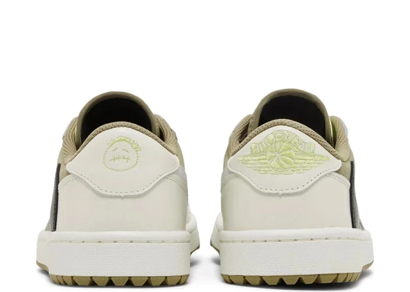 Nike Air Jordan 1 Retro Low Golf Travis Scott Neutral Olive - Resim 2