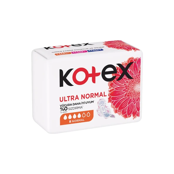 Kotex Ultra Normal 8 li Ped x 6 Adet - Resim 2