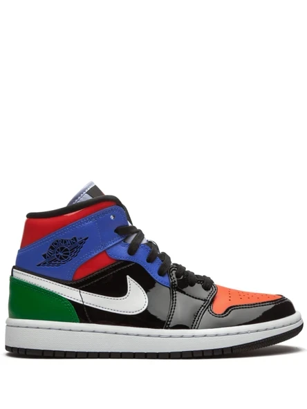 Air Jordan 1 Mid SE "Multicolor Patent" sneakers ürün görseli 1