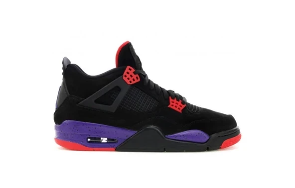 Air Jordan 4 Retro Raptors Drake Ovo spor ayakkabı ürün görseli 1