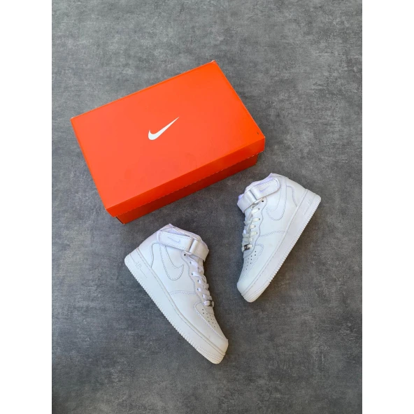 Nıke Air Force Beyaz Bilekli - Resim 2