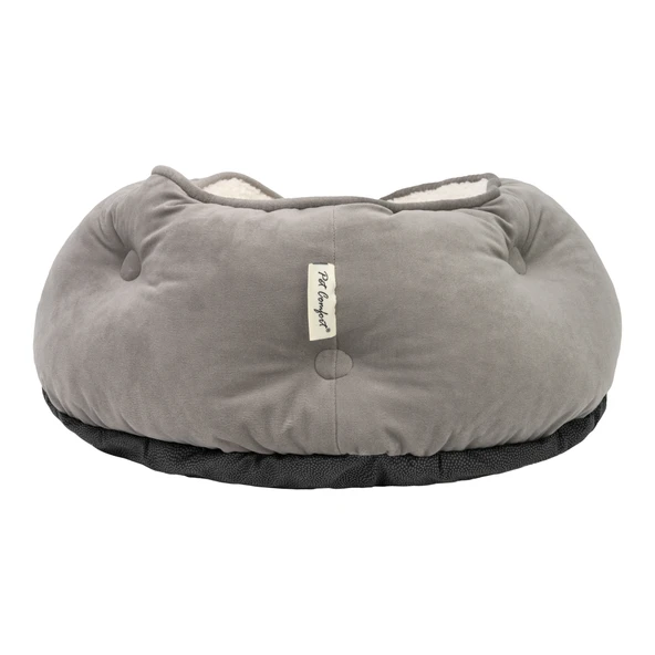 Pet Comfort Paris  Kedi ve Köpek Yatağı Gri 50cm - Resim 3