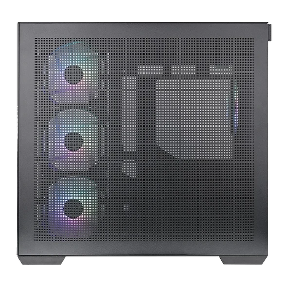 Thermaltake View 380 850W 80+ Gold ARGB USB 3.2 Siyah ATX Mid Tower Kasa CA-3Z2-85M1WE-00 - Resim 4