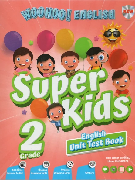 Eski müfredat KIRMIZI BEYAZ 2. SINIF WOOHOO SÜPER KİDS SET (3 KİTAP) - Resim 3