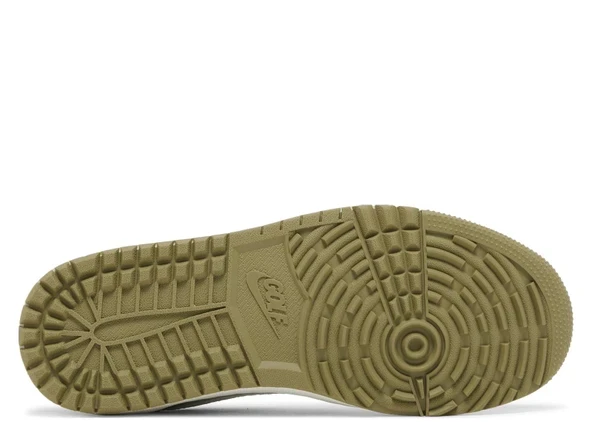Nike Air Jordan 1 Retro Low Golf Travis Scott Neutral Olive - Resim 3