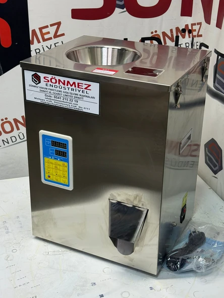 Sönmez 200 Gr Sayıcılı Kapsül Vida Adet Sayım Dolum Makinesi - Resim 3