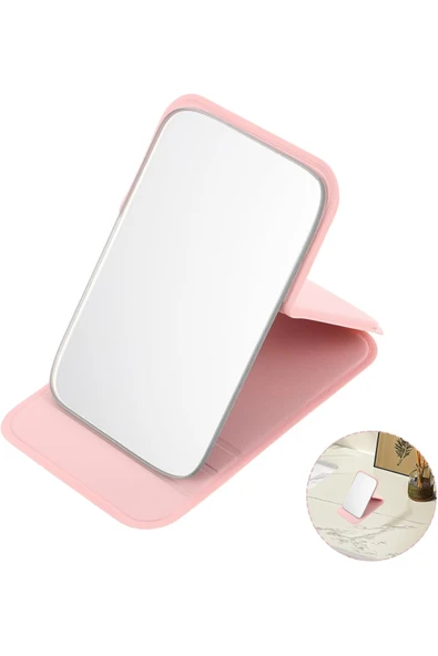 HPYTECH Taşınabilir Katlanabilir Mini Makyaj Aynası–Masaüstü & Çanta &Cep Boy Kompakt Seyahat Aynası ürün görseli 1