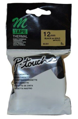 Tonersepeti Brother M-831 Altın Üzerine Siyah Muadil Etiket ürün görseli 1