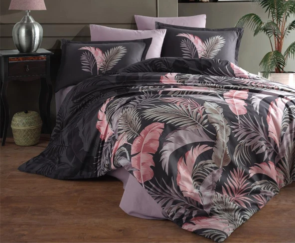 Ranforce Nev Takımı Çift Kişilik Hena v1 Antrasit ürün görseli 1