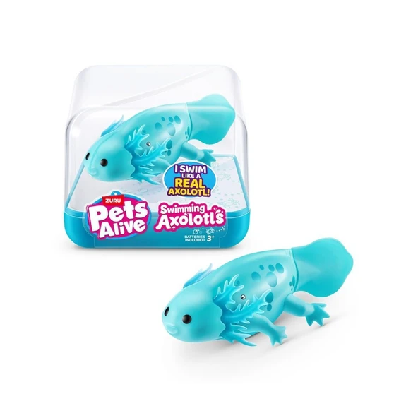 PEL09000 Pets Alive Yüzen Axolotl - Resim 2