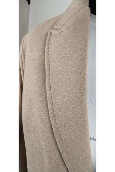 YÜNLÜ KAŞE BUSİNESS PREMİUM CEKET ÜSTÜ KABAN - Resim 10