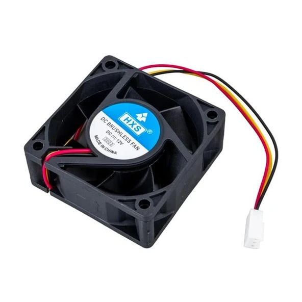 PowerMaster IC-216 Fırçasız DC Fan 60X60X25mm 12 Volt 3 Pin (Seri 1) - Resim 3