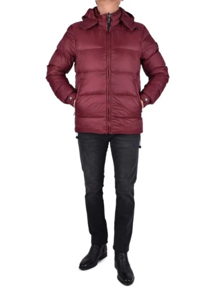 BORDO KAPŞONLU MONT - Resim 6