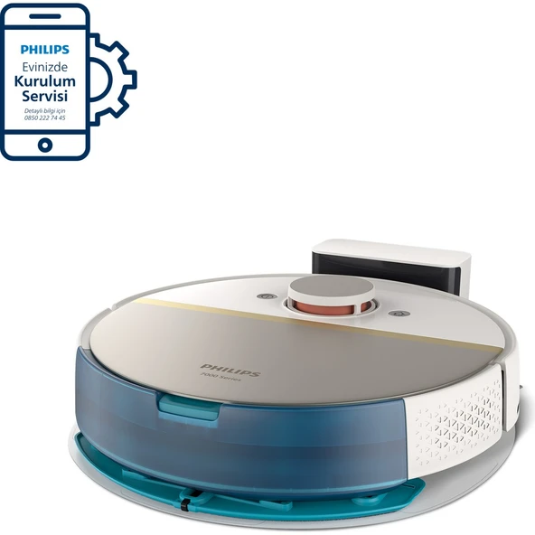 Philips XU7000/02 7000 Serisi Islak Kuru Robot Süpürge Beyaz - Resim 2