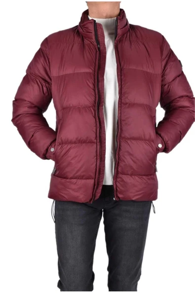 BORDO KAPŞONLU MONT - Resim 12