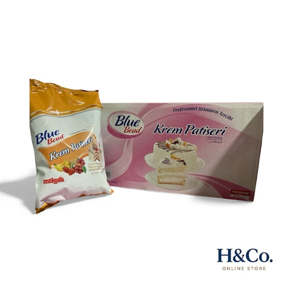 Blue Bead Eko 10lu Toz Krema - pastacı kreması - hazır krema - pastacılık ürün görseli 1